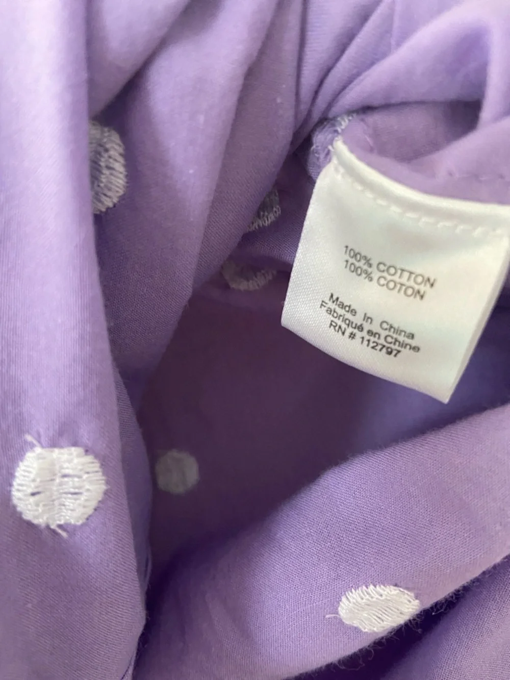 Miguelina Aiden  Button Down Embroidered Cotton-voile Maxi Skirt Lilac Size XS - Picture 10 of 10